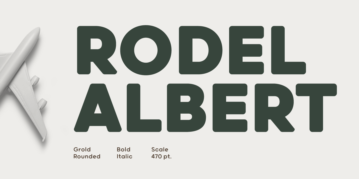 Example font Grold Rounded #6